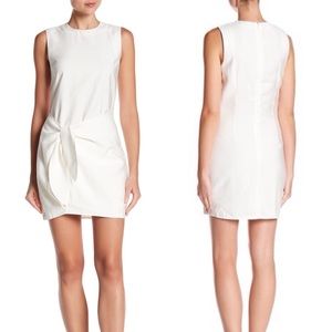 REVOLVE Line & Dot Riel Tied White Dress